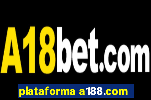 plataforma a188.com